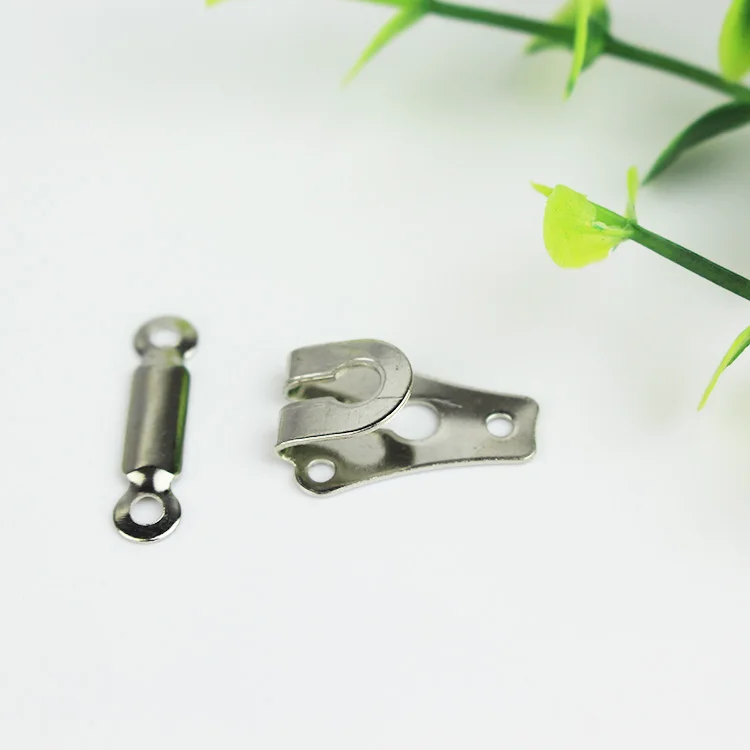 

20 pairs/lot silver metal suit trousers dress invisible snap buttons combined buttons sewing diy accessories handmade 1144