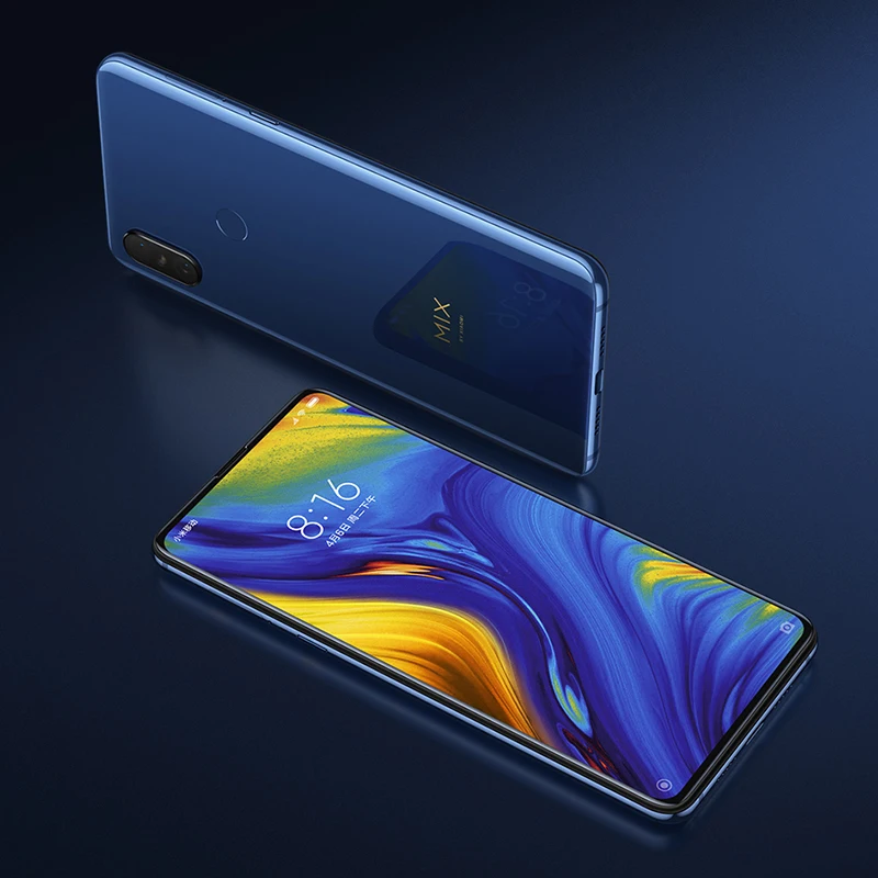 Глобальная ПЗУ Xiaomi mi X 3 6 ГБ ОЗУ 128 Гб мобильный телефон Snapdragon 845 3200 мАч 39 ''полный