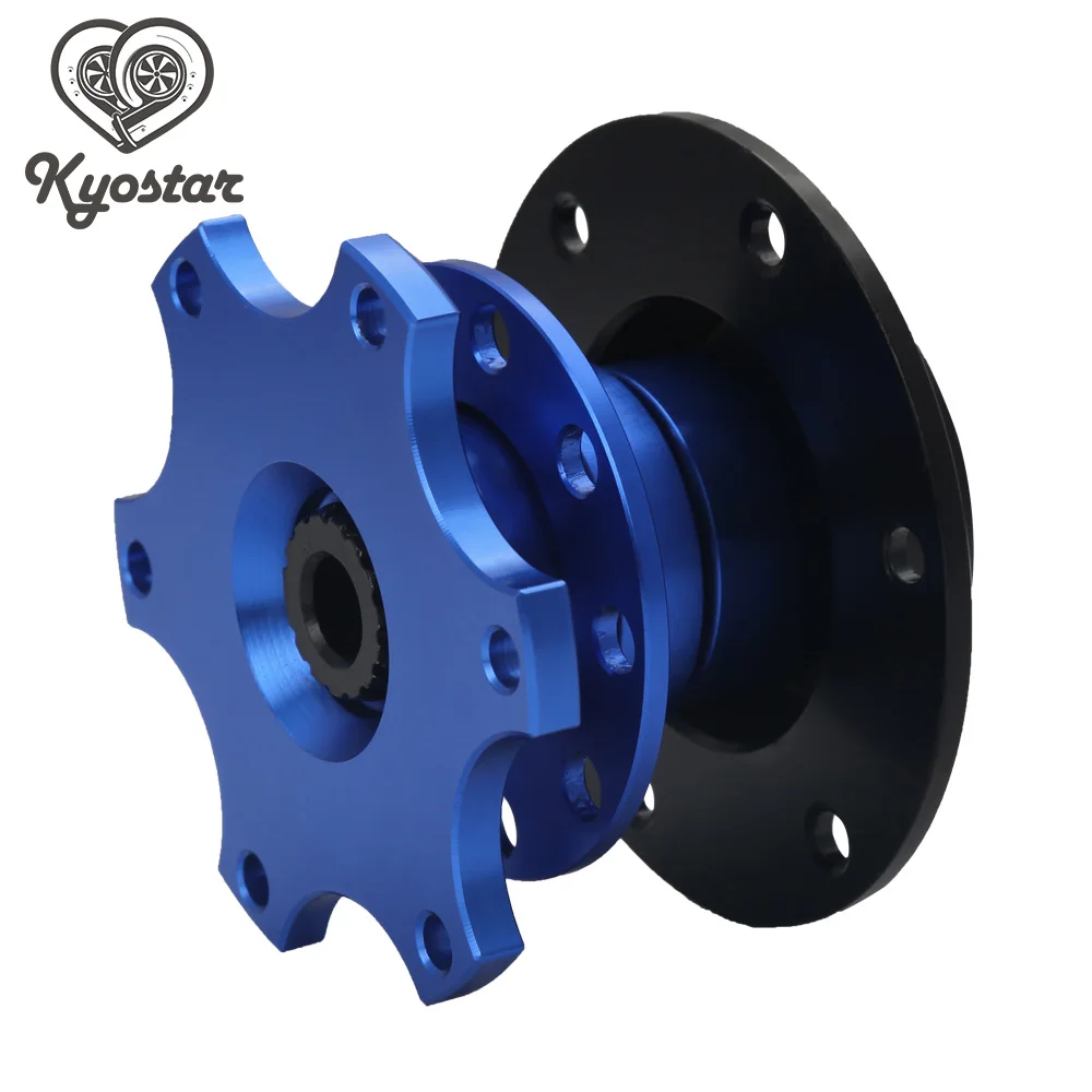 Новое универсальный адаптер ступицы рулевого колеса wheel 6 отверстий Release volant quick