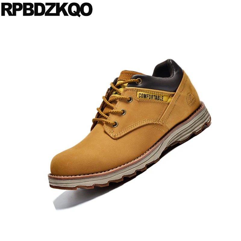 Lace Up Yellow High Quality Genuine Leather Spring Men Shoes Italy Brand Luxury Handmade Designer Runway British Style Real 2021 | Обувь