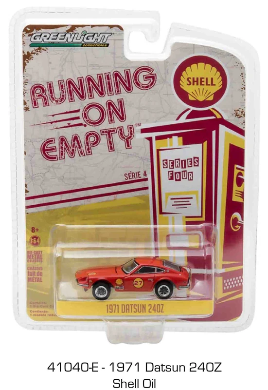 Игрушечный автомобиль из сплава Datsun 240Z 1:64-1971 GreenLight | Игрушки и хобби