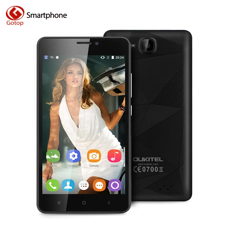 OUKITEL С3 Android 6.0 MTK6580A Четырехъядерный Смартфон 5.0 Дюймов HD Экранный Сотовый Телефон 1