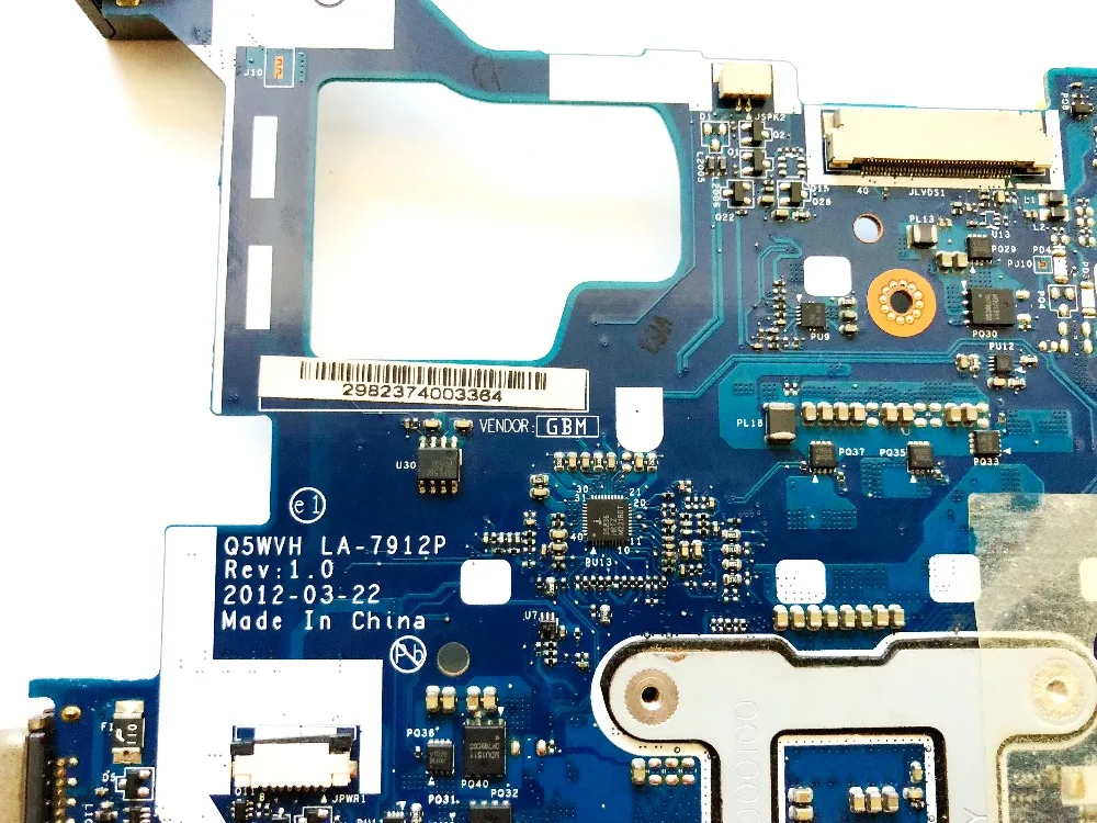 Материнская плата для ноутбука ACER оригинальная материнская V3 571 GT640M 2 Гб Q5WVH