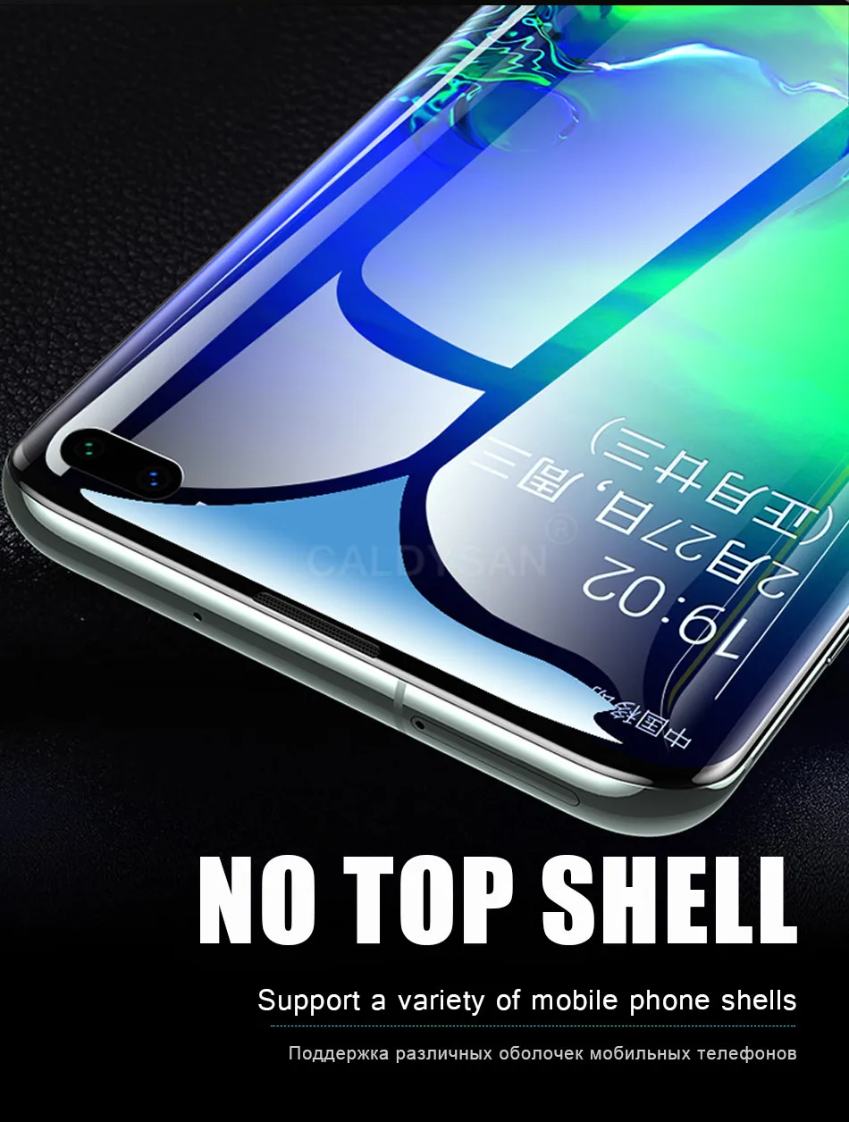 Передняя Задняя Гидрогелевая пленка для samsung Galaxy S8 S9 S10 Plus S10e Защитная пленка для экрана Note 8 9 защитная пленка не стекло