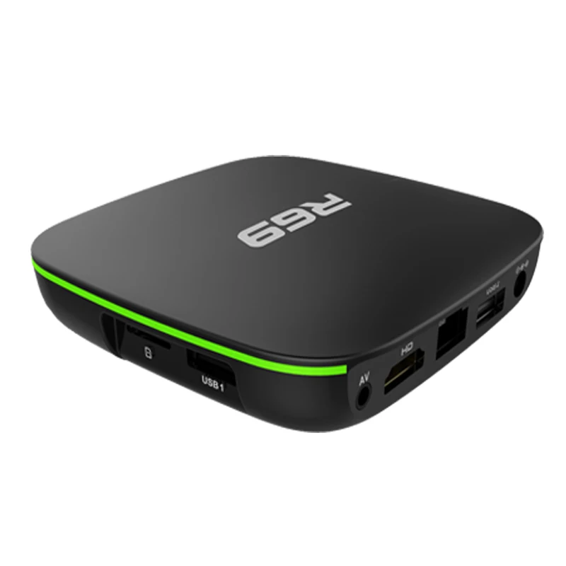R69 1 Гб 8 г Android 7 Smart android tv box Allwinner H3 четырехъядерный 2 16 4 wifi телеприставка pk X96
