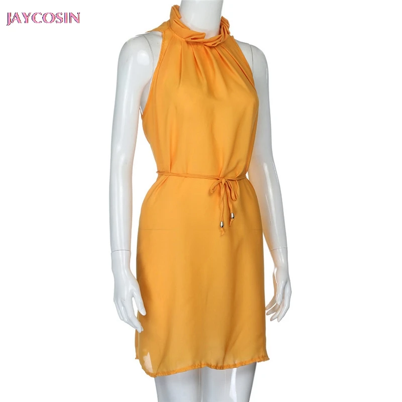 Женское платье без рукавов JAYCOSIN повседневное пляжное для вечеринки подарок