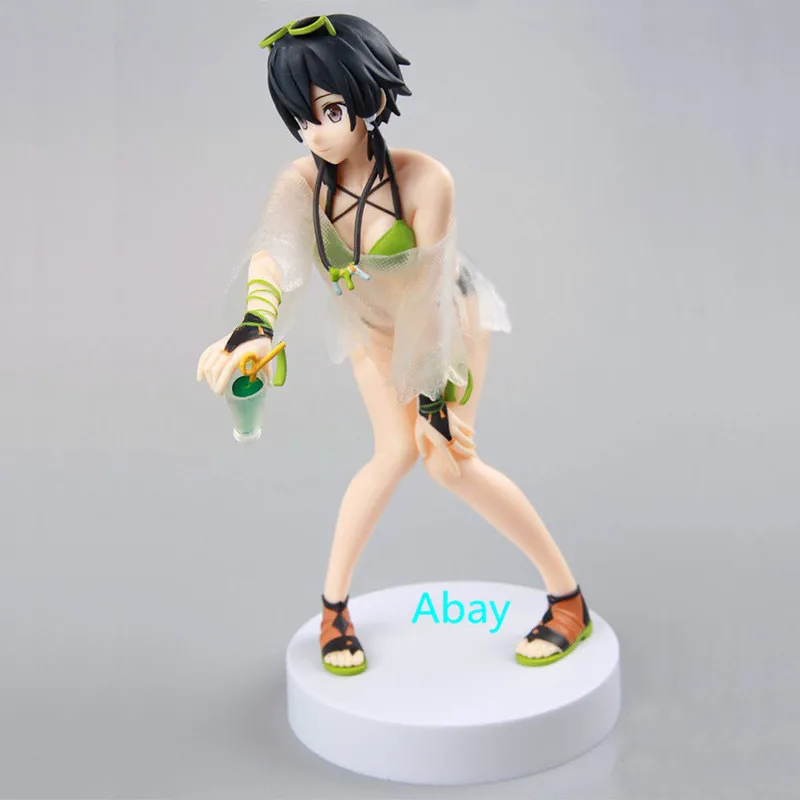 Sword Art онлайн SAO Асада Сино Sinon GGO Ice sniper ALO аниме сексуальные фигурки в купальниках