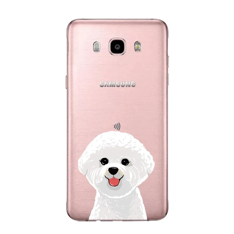 Fox Soft Clear TPU Phone Case For Samsung J3 J5 J7 S6 S7 S8 note8 A3 A5 C7 J2prime Dog Panda Cat Printed Bag Cover Free Shipping | Мобильные