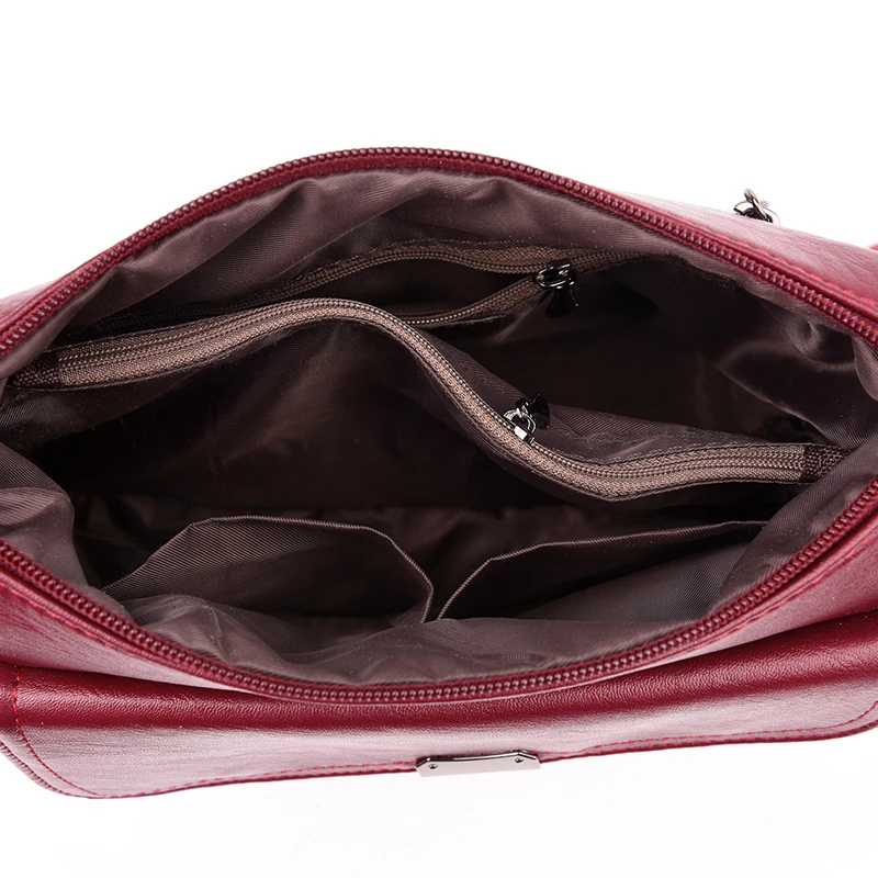 Новые женские кожаные сумки почтальон Feminina Bolsa роскошные кожаные сумки женские сумки дизайнерские Sac основная Женская сумка на плечо