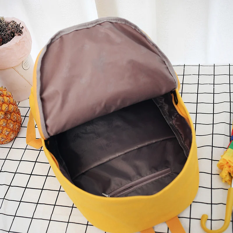 Холщовый рюкзак DIGERUI с принтом сердца для влюбленных пар желтая дорожная сумка в