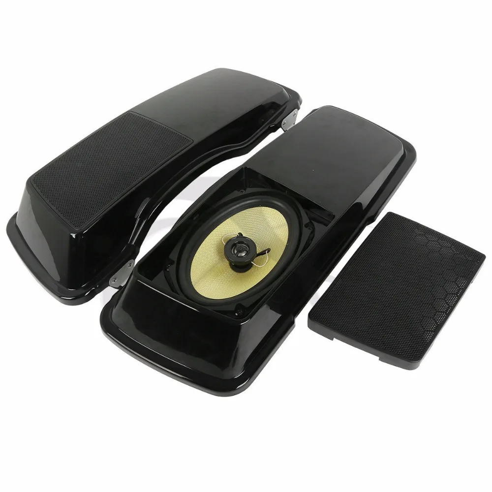 TCMT 6 &quotx 9&quot седло крышки w/динамик для Harley Touring Road King Electra Glide Street 1993 2013 FLH FLTR|harley