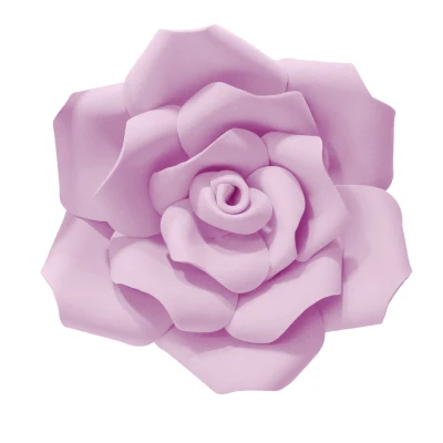 Light pink Цвет на заказ 15 шт./компл. гигантский Бумага пены с цветочным рисунком, большие Бумага цветок для Свадебная вечеринка фон с цветочной стеной и baackdrop Декор - Цвет: Light pink