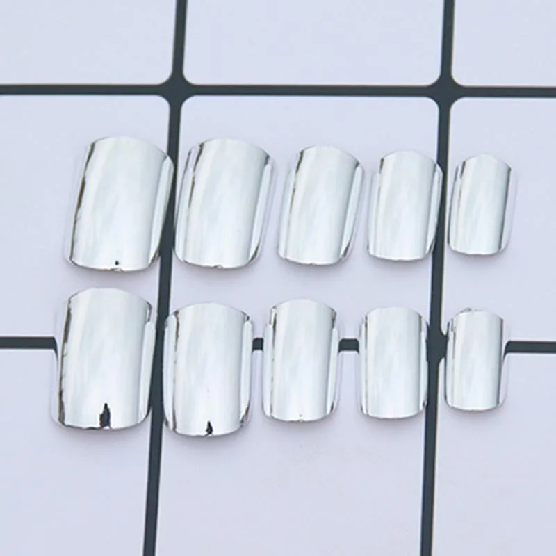 Женские Искусственные ногти в европейском и американском стиле Короткие