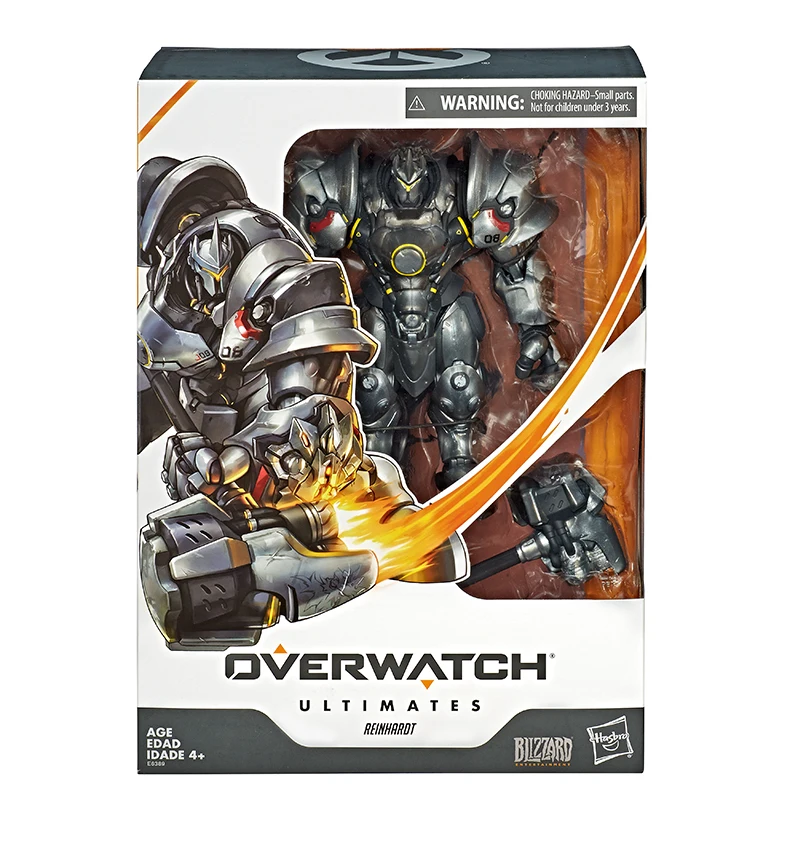 Hasbro Overwatch Ultimates Reinhardt 7,8 дюймов " Коллекционная Фигурка Лидер продаж на рынке для детей 4 лет и старше популярная