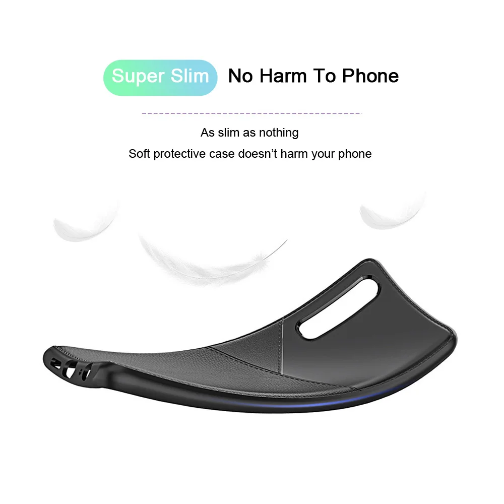 2019 новый деловой кожаный чехол из термополиуретана для Huawei P Smart P20 P30 Mate 20 Lite