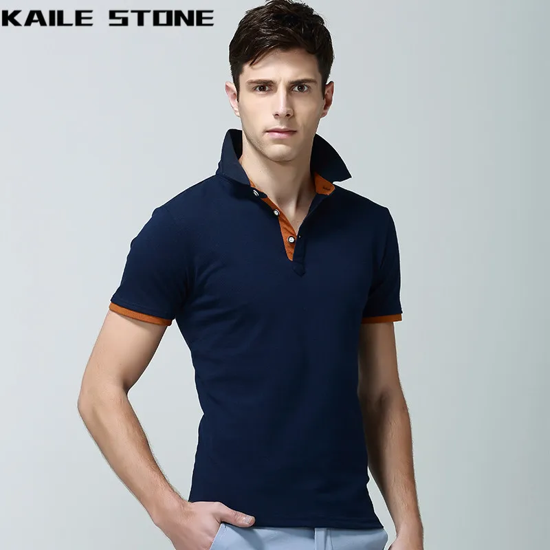2018 летняя модная одежда новая мужская рубашка поло деловая и повседневная