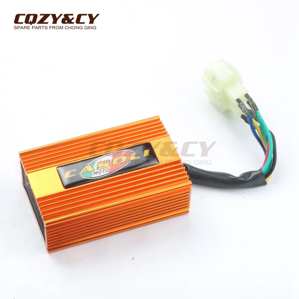 6PIN гоночный DC CDI для GY6 125 150 CF250 автоматический самокат Мотоцикл ATV Запасная часть