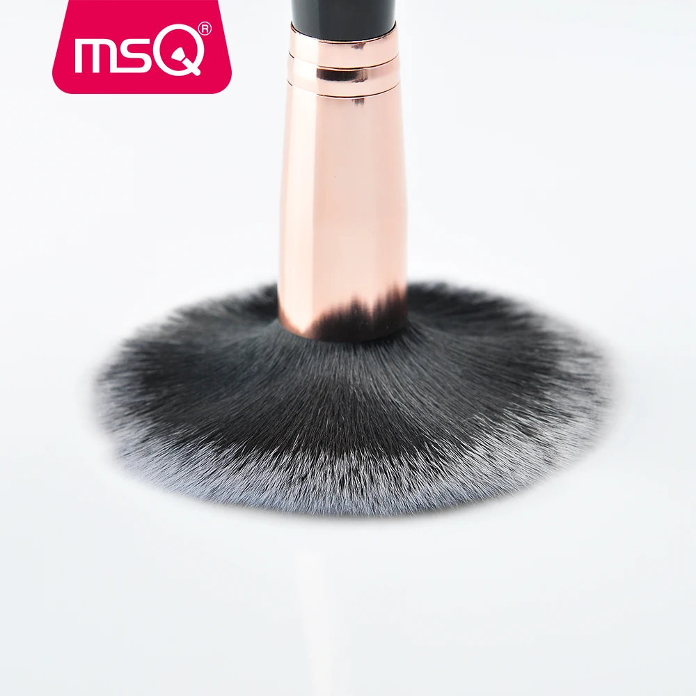 MSQ 10 шт. кисти для макияжа розового золота нанесения основы растушевки румян