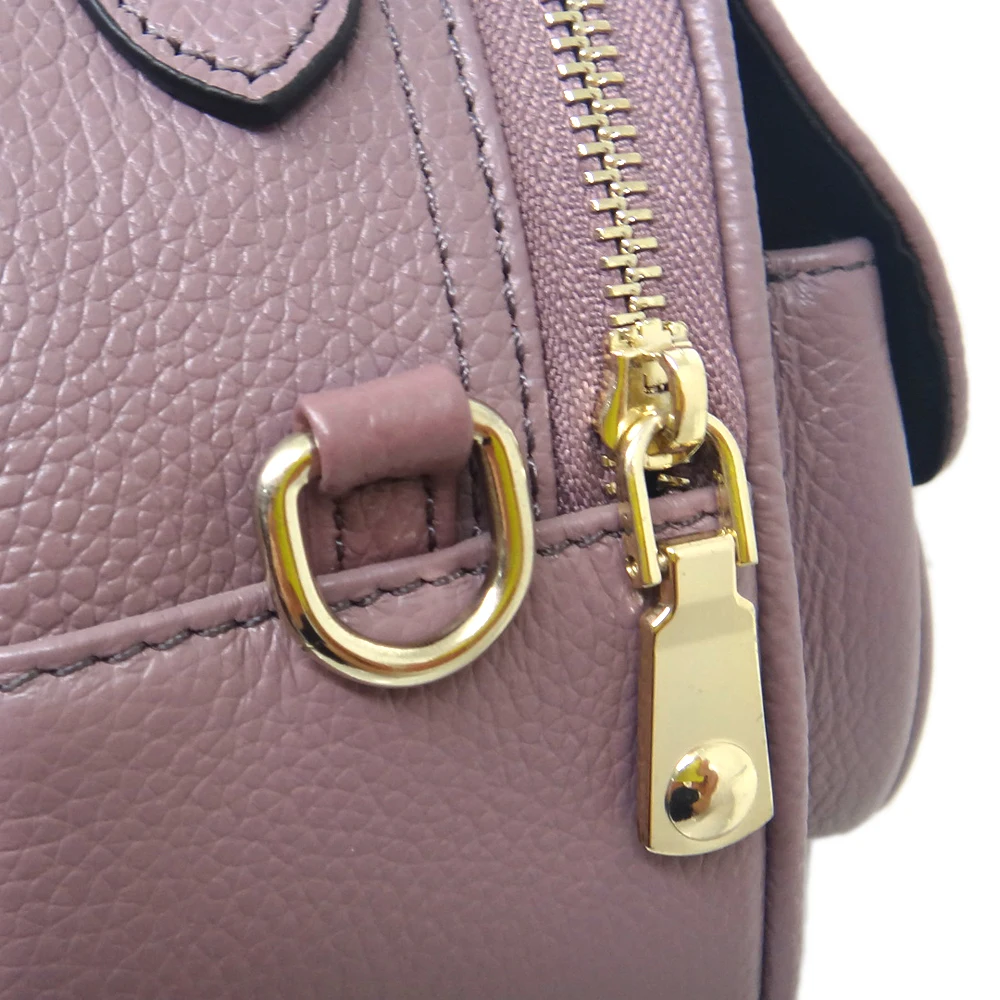 Женская сумка через плечо фиолетовая женская модная круглая портативная высокое