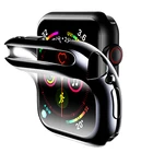 Защитный чехол для Apple Watch 6 5 4 3 2, чехол для iwatch 42 мм 38 мм 44 мм 40 мм, Мягкий противоударный защитный чехол, аксессуары