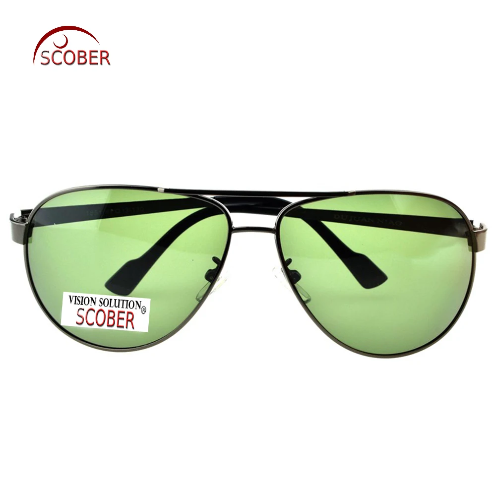Мужские Солнцезащитные очки-авиаторы = SCOBER большие поляризационные
