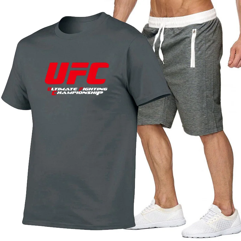 Новая мужская футболка MMA UFC тематика &quotбои без правил&quot хлопковые футболки с