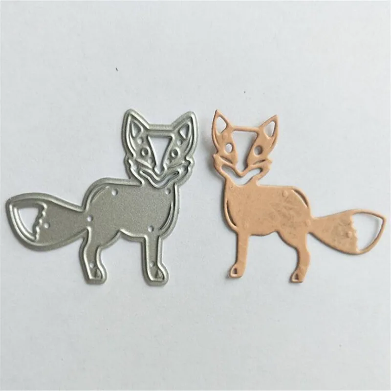 1PCS METAL CUTTING DIES fox animal cut knife mold art cutter Scrapbooking PAPER CRAFTER album card punch stencils | Дом и сад