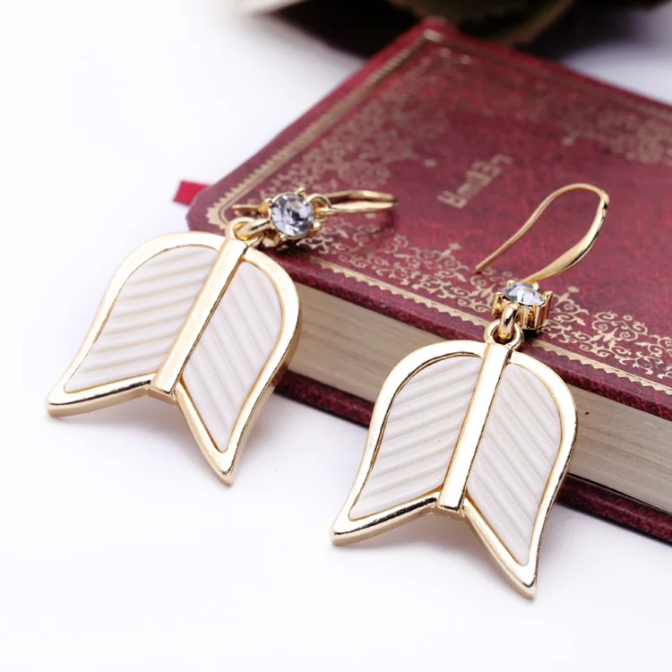 Женские Симметричные геометрические висячие серьги ювелирные изделия для ушей