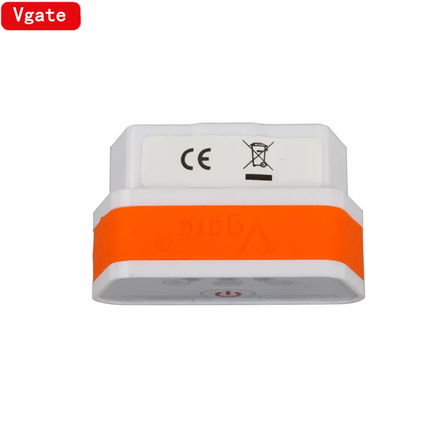 Новейший Vgate ELM327 iCar 2 wifi версия OBD ELM327 код ридер для Android/IOS/PC шесть цветов на выбор