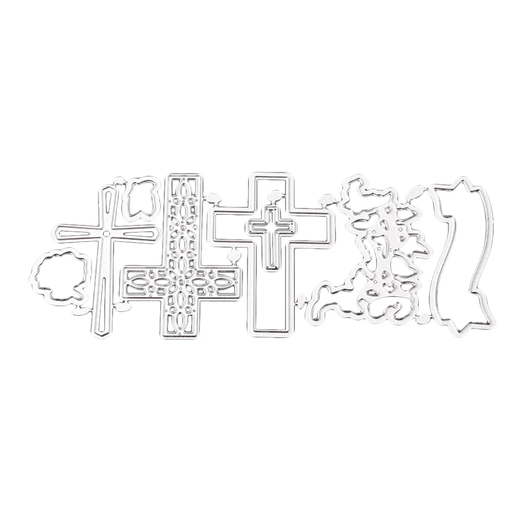 Семья используется дома декоры делая инструменты Крест Стиль металла резки