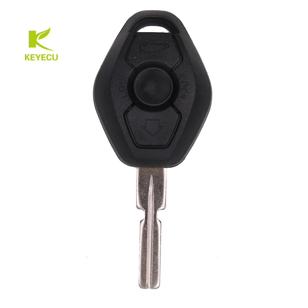 KEYECU EWS дистанционный ключ 3 кнопки 315 МГц/433 МГц ID44 HU58 для BMW 5 7 серия 325 330 318 525 530 540 E38