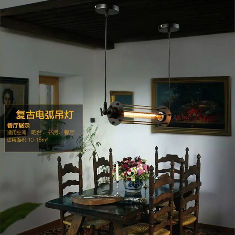 Винтажные подвесные светильники с канавками промышленный Ретро подвесной