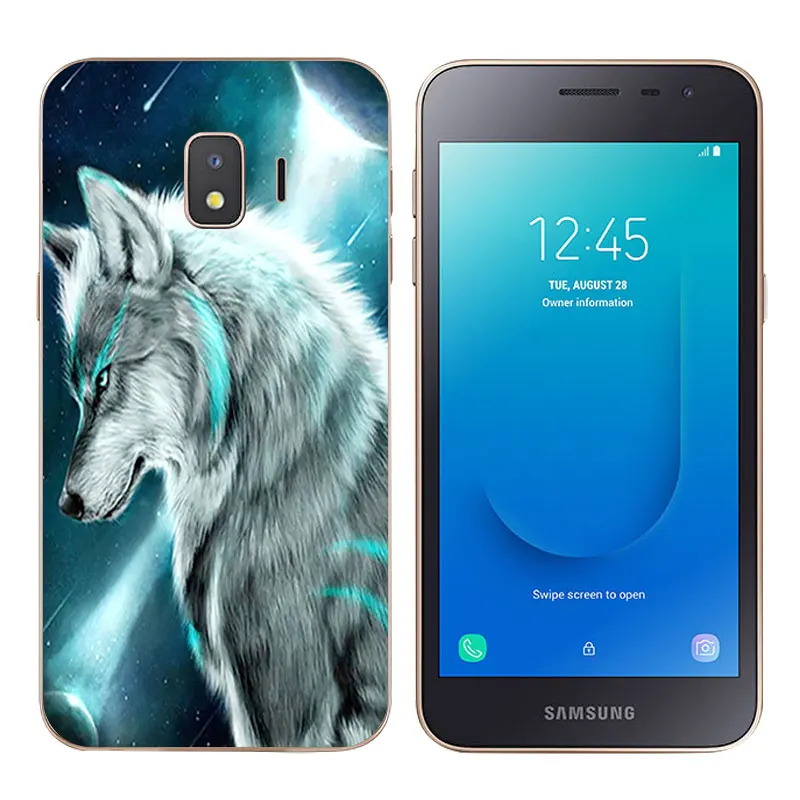 Ультратонкий Модный чехол для телефона Galaxy J2 Core 5 "для Samsung SM-J260F прозрачный