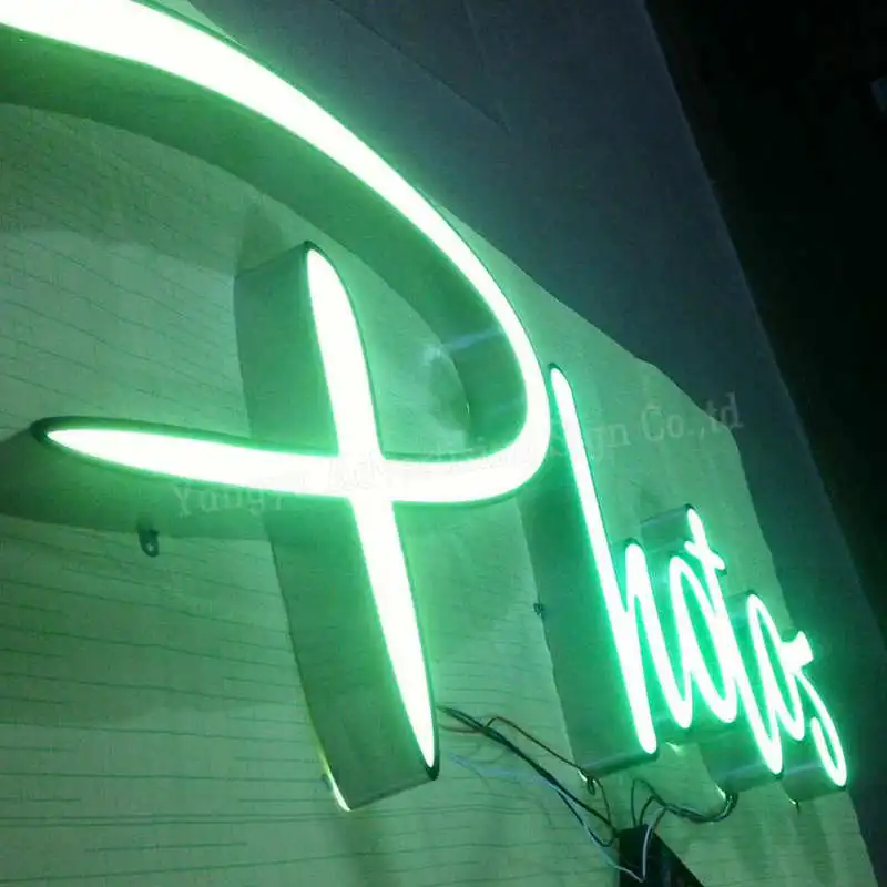 Пользовательский акриловый RGB мигающий знак для имени отеля|letter board|board boardboard letters