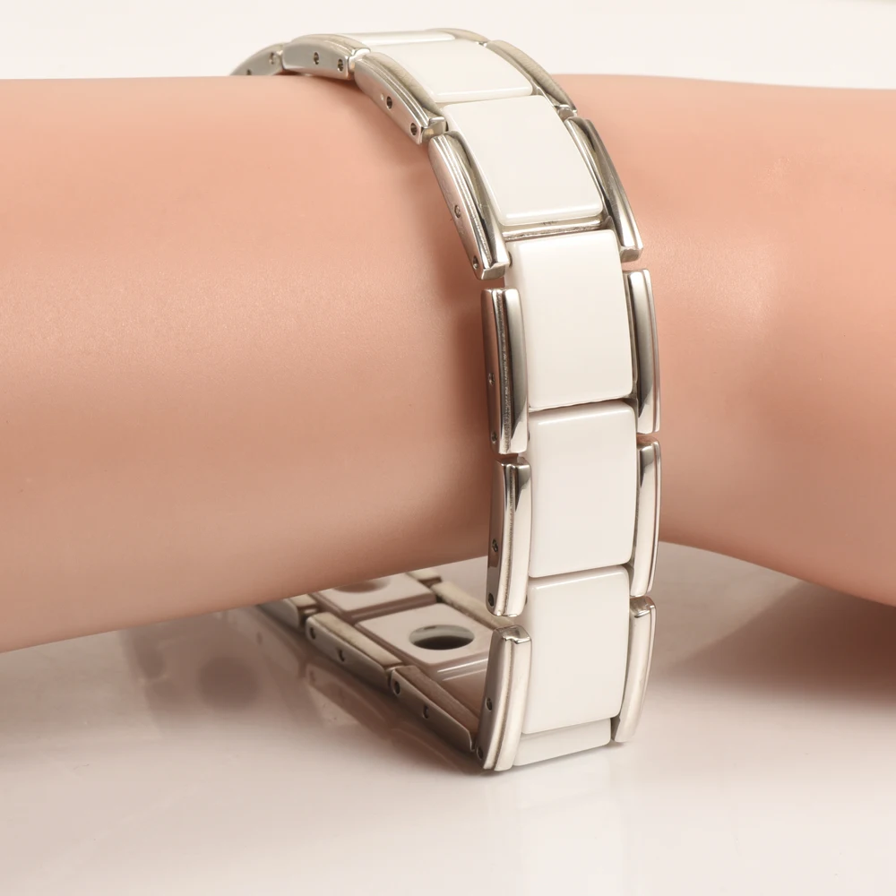 Wollet Jewelry белый керамический браслет для мужчин и женщин исцеляющая энергия