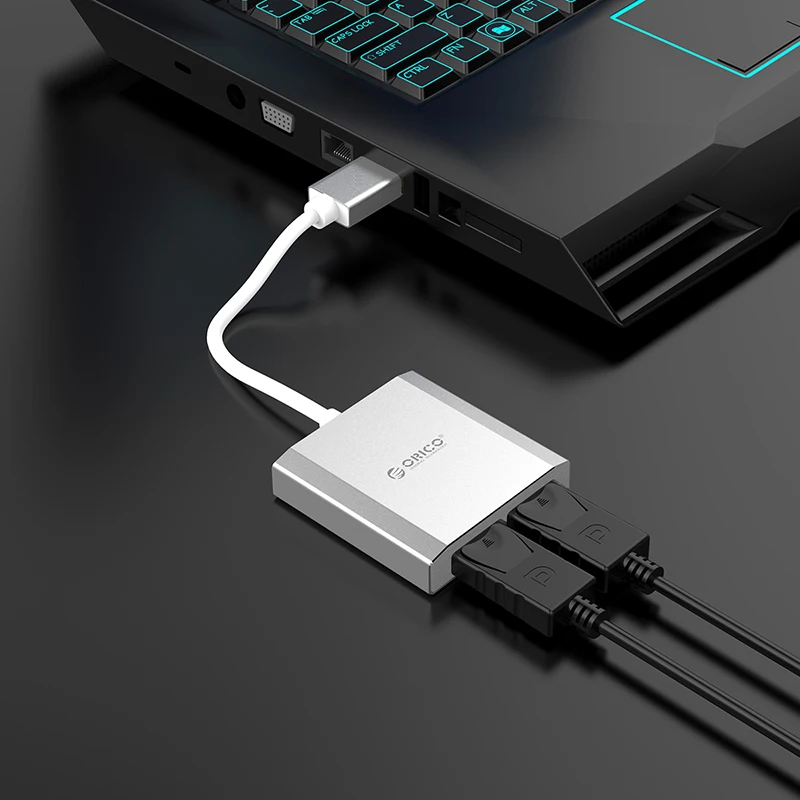 Кабель адаптер ORICO для ПК ЖК дисплей ноутбука проектора HDMI HD двойной DP/M/F проектор