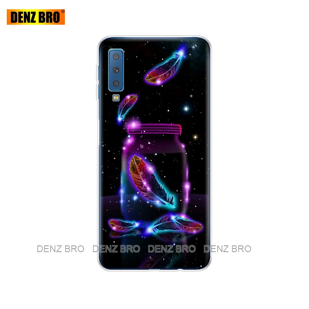61797 Силиконовый чехол-накладка для samsung Galaxy A7 с красочным принтом для samsung A7 A750 A750F 6,0 дюймов - Цвет: 61797