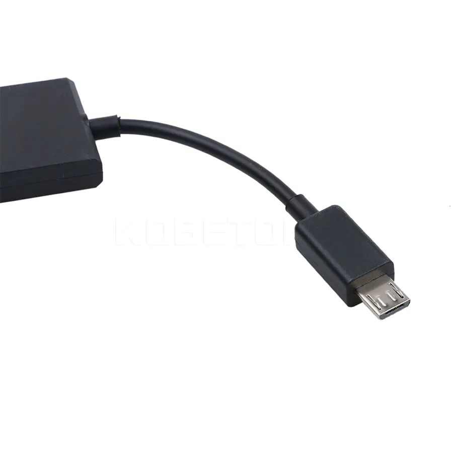 Кабель адаптер kebidu Mini 3 в 1 Micro usb хаб с портами концентратор OTG преобразователь