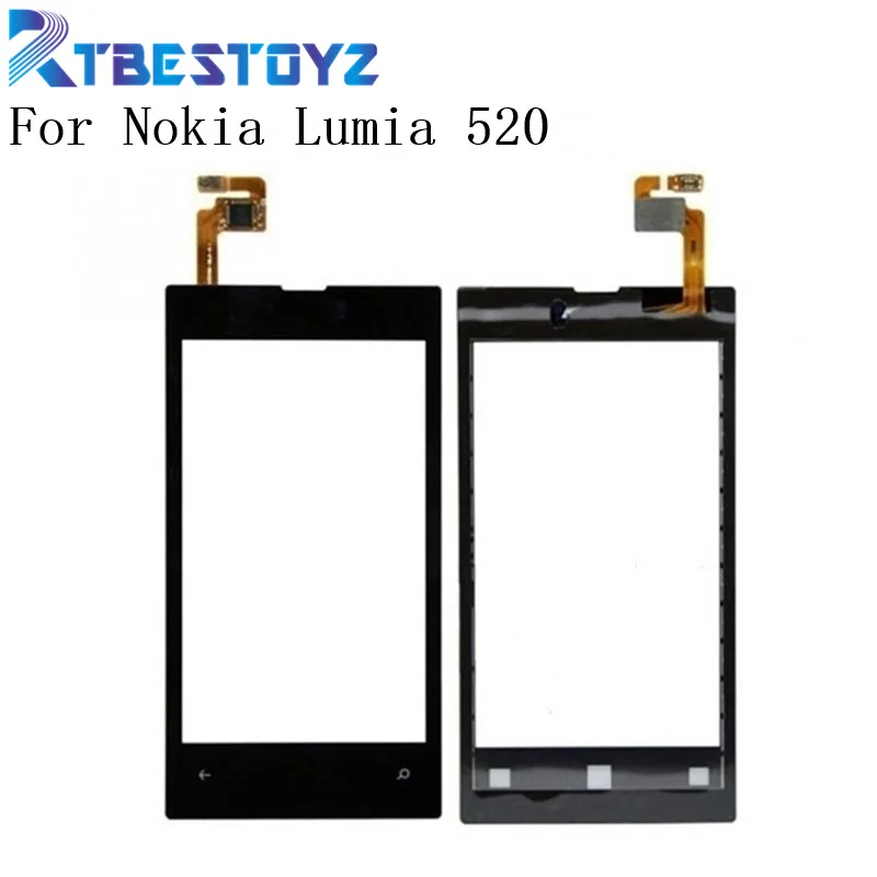 Сенсорный экран для Nokia Lumia 520 525 сенсорный дигитайзер передняя стеклянная панель