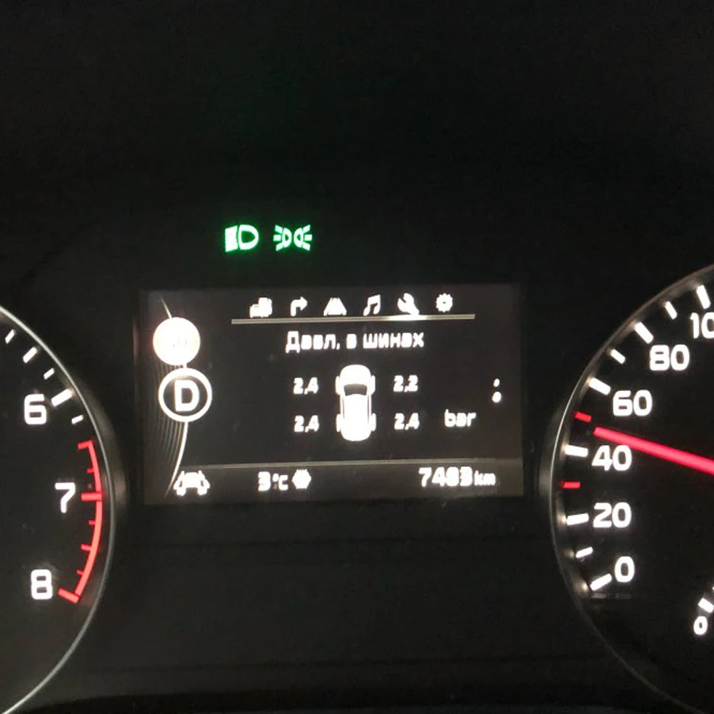 4 шт в шинах автомобиля Давление монитор Предупреждение Системы Сенсор для Kia Cadenza