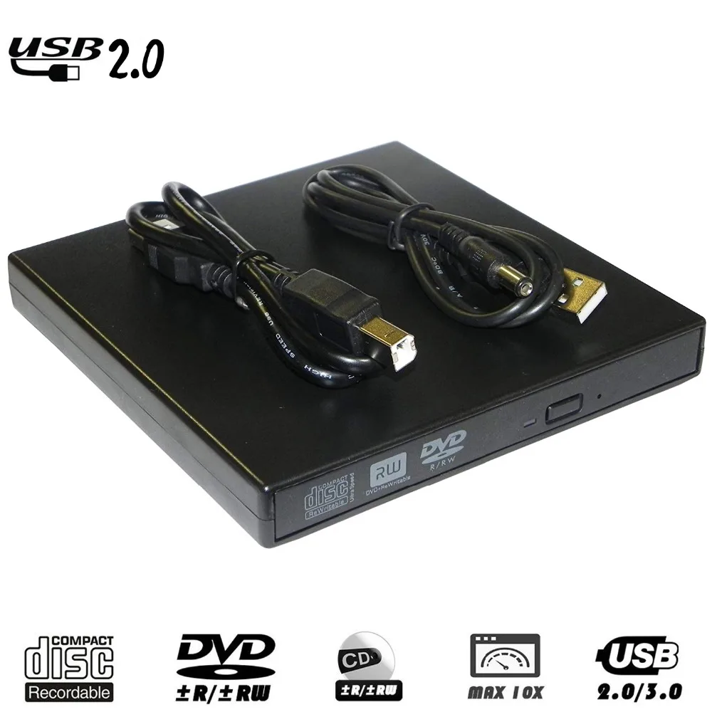 Внешний DVD плеер 8X Для Samsung Asus Dell HP ультрабук USB 2 0 комбинированный ридер для 24X