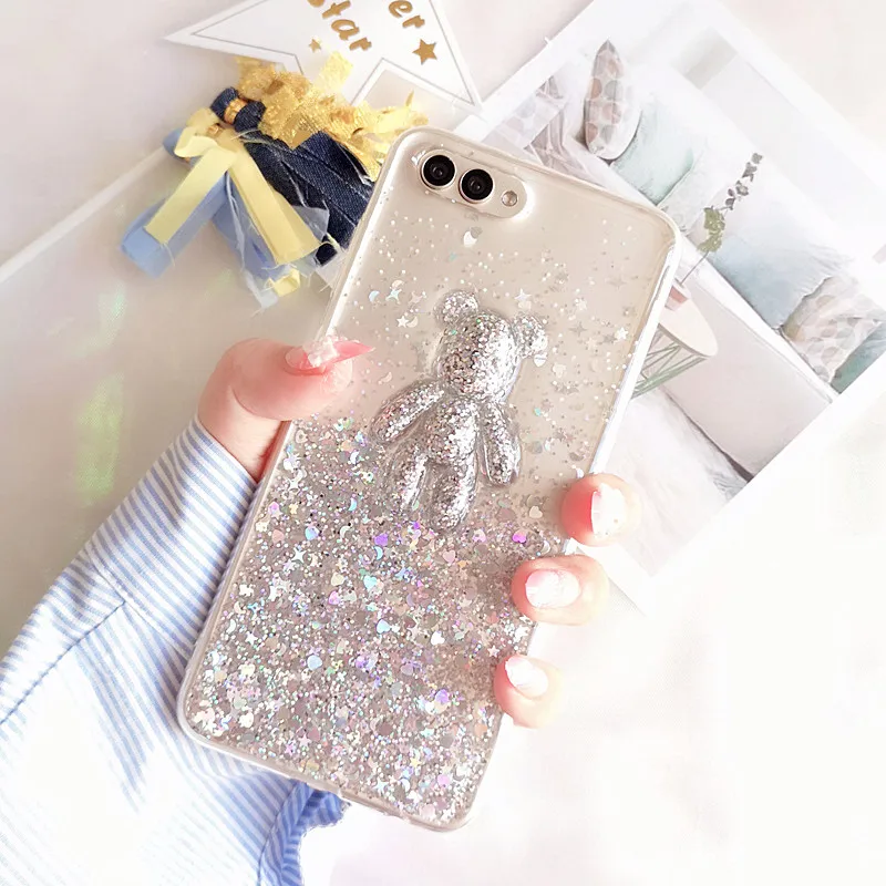 Для Huawei P20 P30 lite Pro P8 P9 P10 Plus Selfie P умный чехол Модный Блестящий Мягкий для телефона с