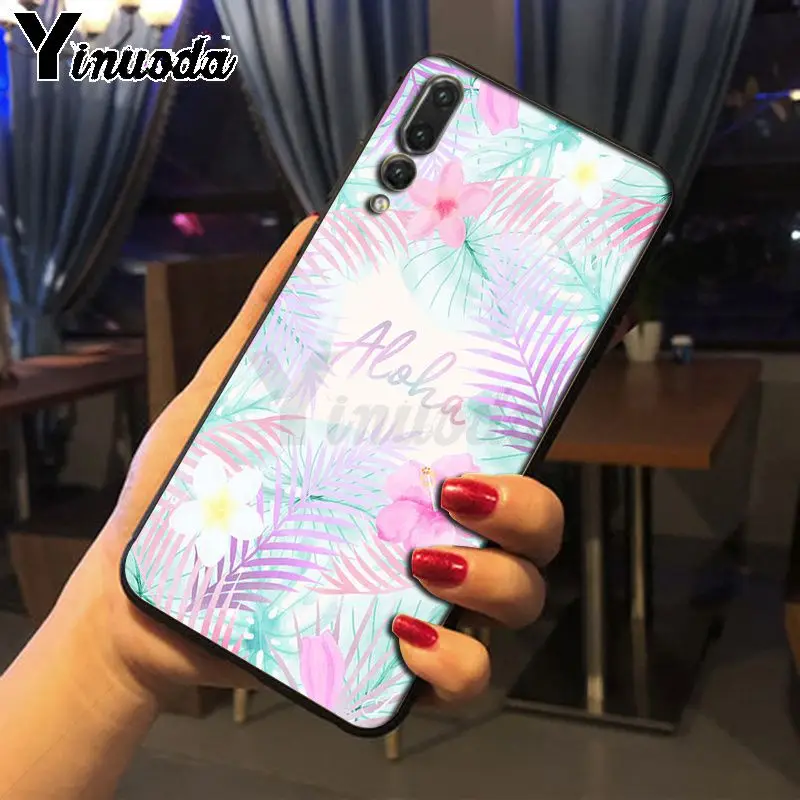 Мягкий чехол для телефона Yinuoda hello summer weekend cool Huawei honor 8x 7a P20Lite P10 Plus Mate10Lite Mate20 P20 Pro |
