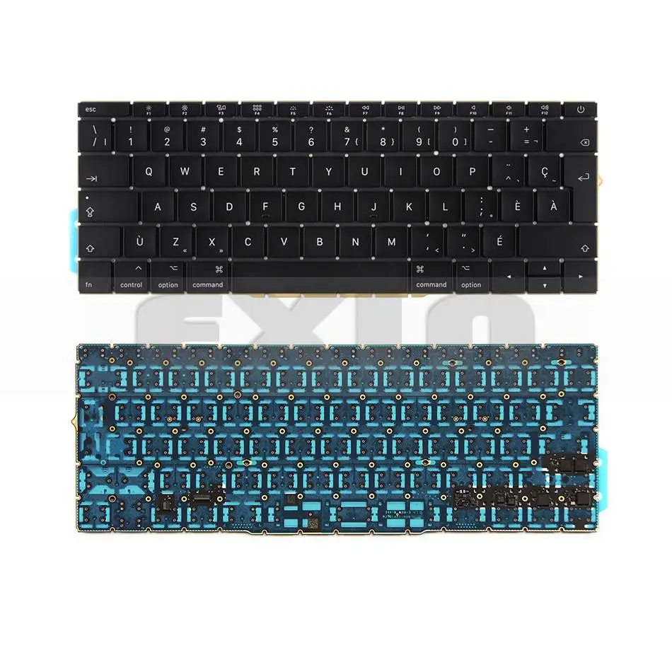 Клавиатура A1708 для Macbook Pro Retina 13 дюймов Канадская Канада с подсветкой EMC 3164 2974 MLL42