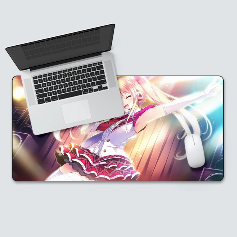 FFFAS Большой 60x30 см офисный коврик для мыши Коврик для Мыши Pad Игры Геймер игровая игровые коврики и чехлы Compute аниме накладка на стол для планшетного компьютера Тетрадь