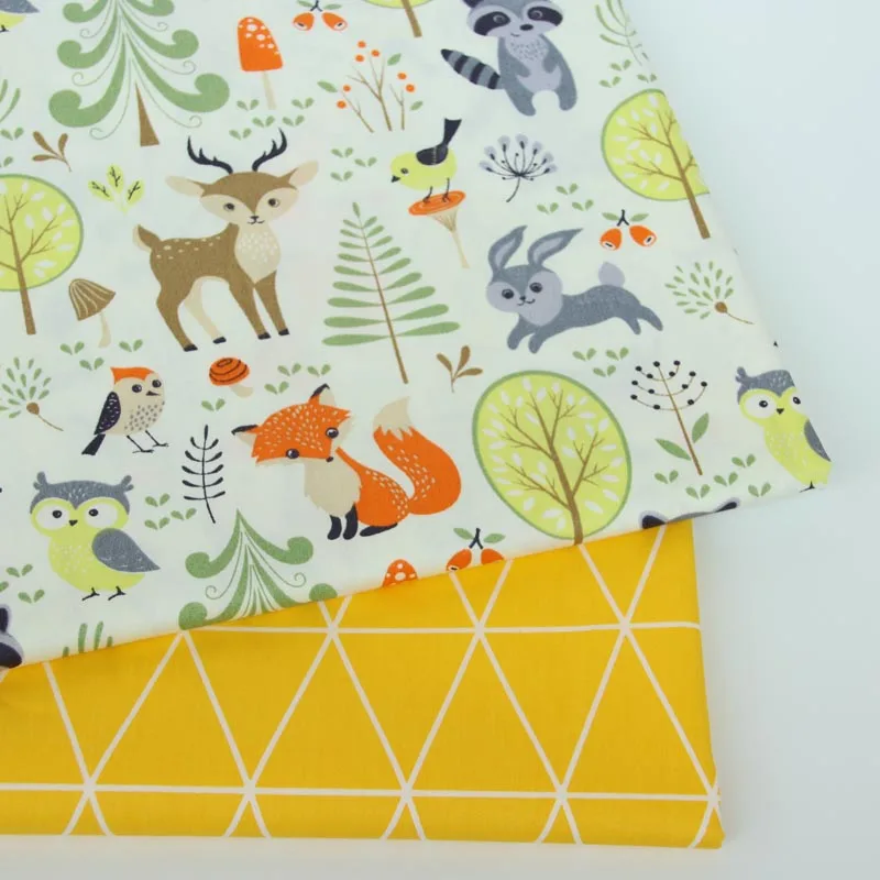 160 см * 50 Животные из мультфильмов лиса хлопчатобумажная ткань DIY швейная кроватка