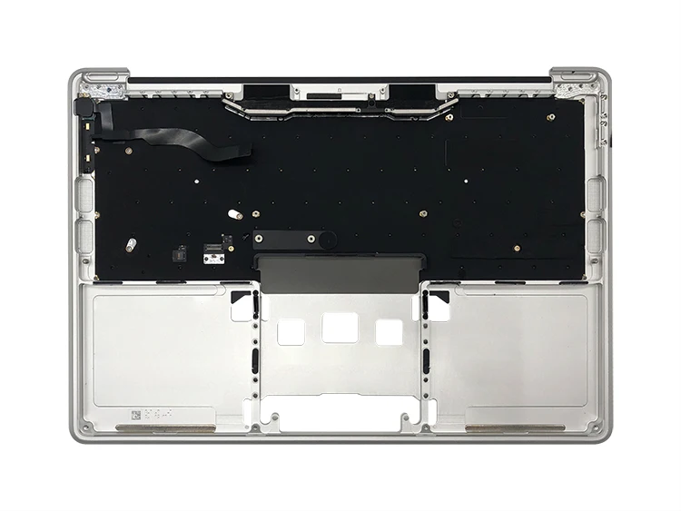 Серебряный чехол для ноутбука FR Французская клавиатура для MacBook Pro retina 1" A1708 Топ чехол Упор для рук Замена