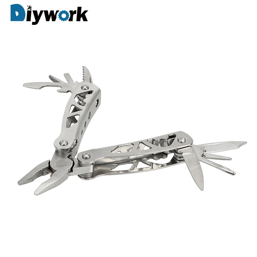 DIYWORK многофункциональные плоскогубцы складные из нержавеющей стали