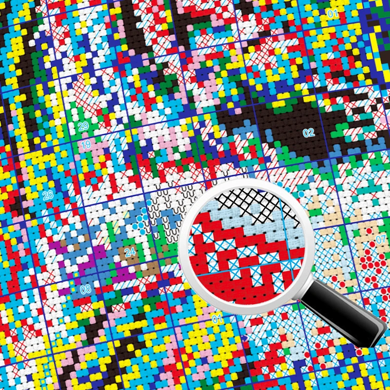 Романтическая история милая двойная Детская фотография вышивка крестиком DIY