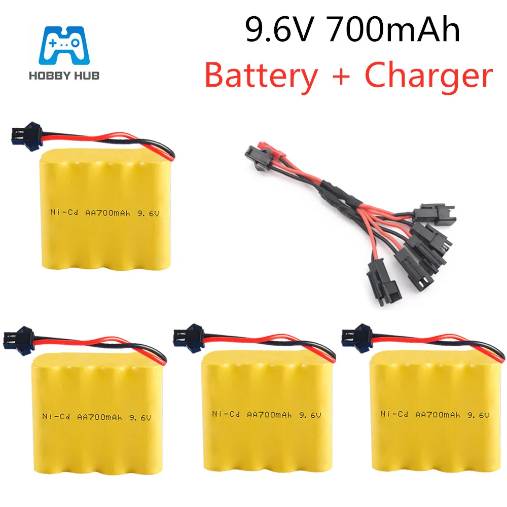 Hobby Hub 9 6 в 700 мА · ч AA NI CD аккумулятор перезаряжаемый 5 1 зарядное устройство для
